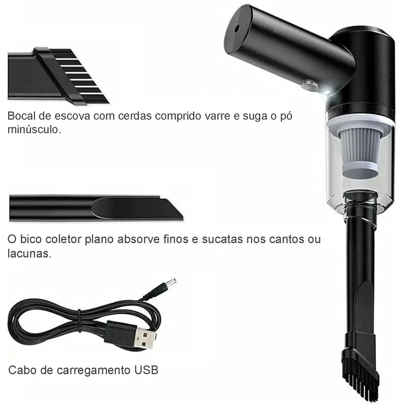 Mini Aspirador de Pó - 120W